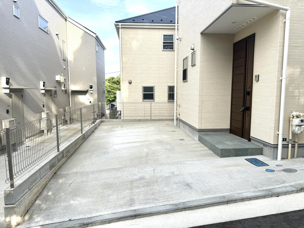 駐車場　EVカーコンセント付の駐車場