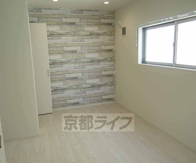 居室・リビング　アクセントクロスがお洒落ですね！