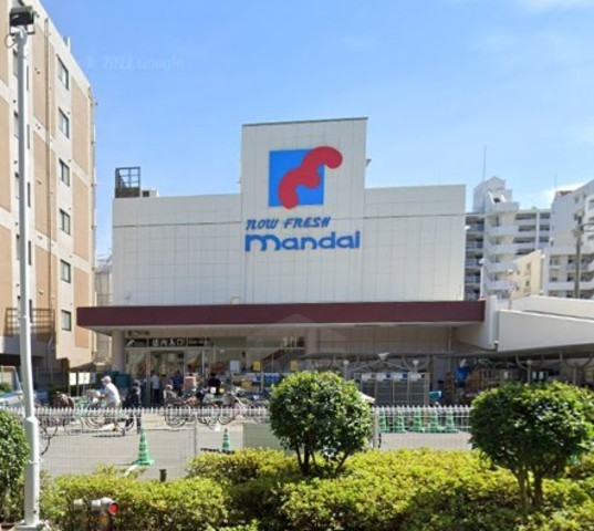 スーパー　万代　下新庄店（スーパー）まで1072m