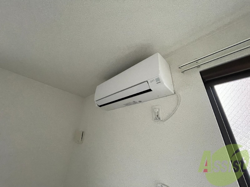 その他設備　エアコンが設置されています。入居時、すぐ使えますね。
