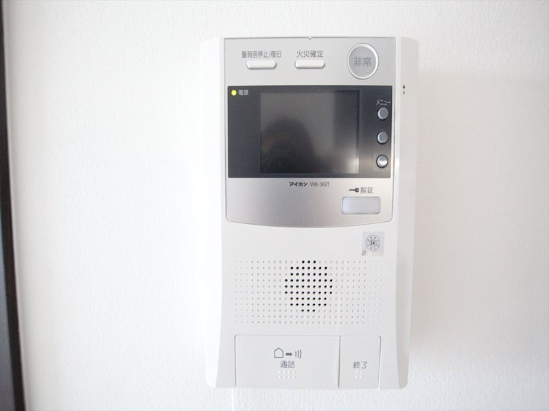 セキュリティ　TVモニター付インターホン