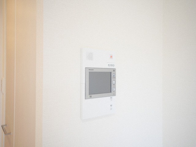 セキュリティ　モニター付きインターホンです