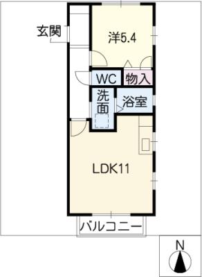 セレーノSの間取り写真