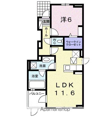 ＪＲ中央本線 新守山駅 徒歩19分 2階建 築10年の間取り写真