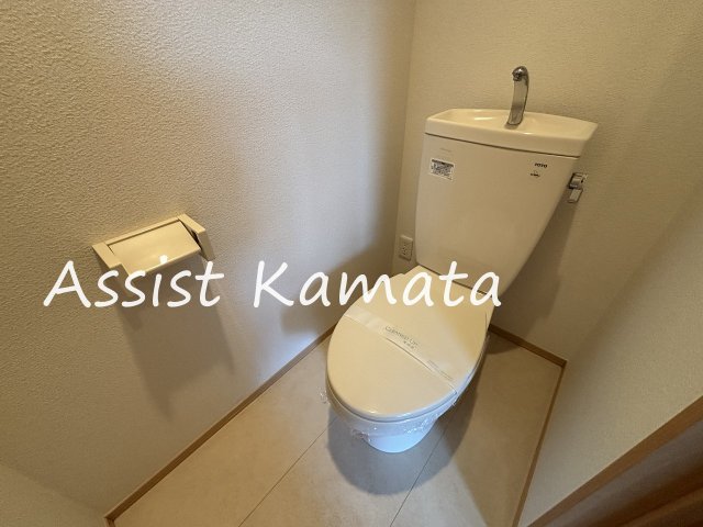 トイレ　写真は同タイプの別号室です