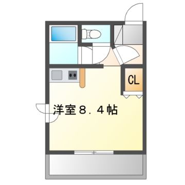 ビスタ千里丘Vの間取り写真
