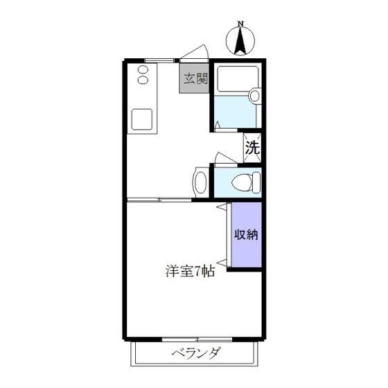 ヴァンヴェール元町の間取り写真