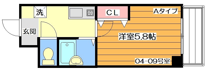 ウエストフィールドNo.4の間取り写真