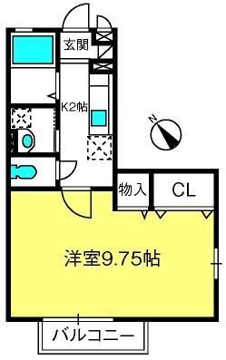 リビングタウン三橋の間取り写真