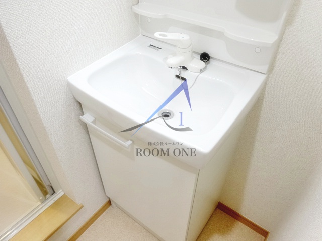 洗面設備　洗面台です。