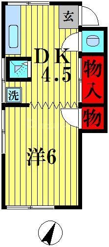 第二ときわ荘の間取り