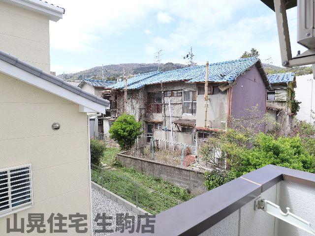 【生駒市山崎新町のマンションの眺望】