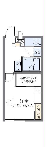 レオパレス安信の間取り