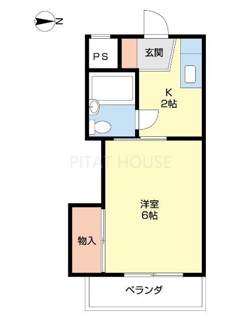 ラヴニールの間取り