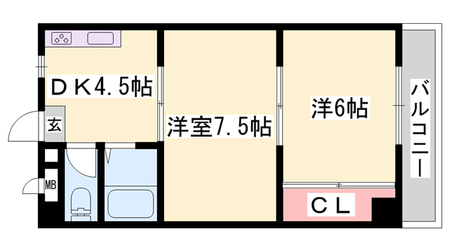 シティエステート城南の間取り