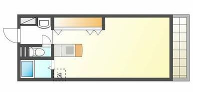 高松市上天神町のマンションの間取り