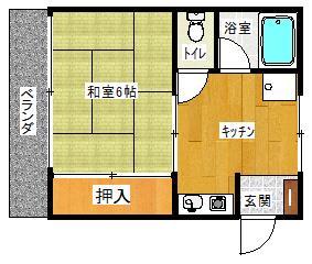 グリーンハイツの間取り