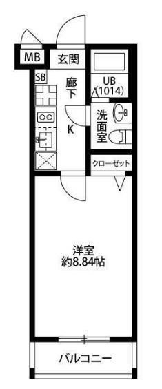 プレールドゥーク東中野_間取り_0