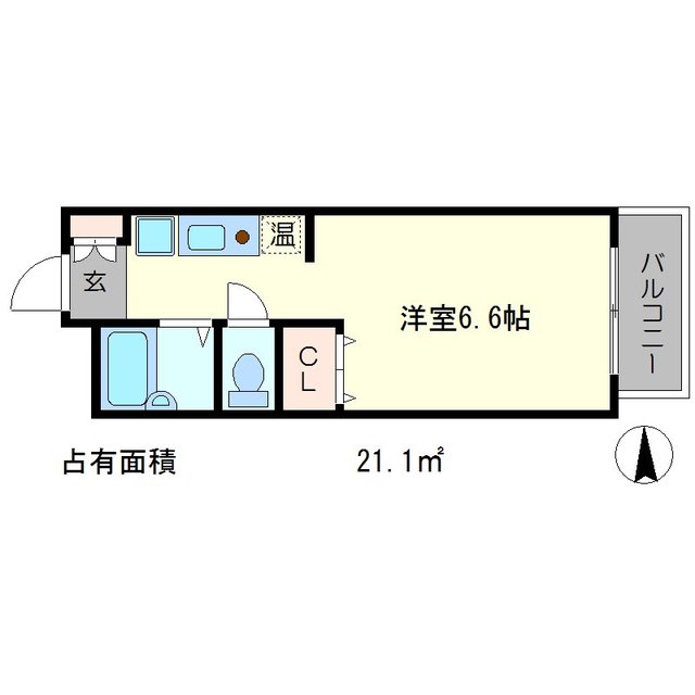 アメニティ岩倉南の間取り