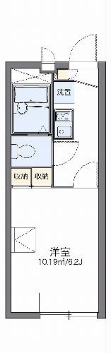 レオパレスシエナ九品寺IIの間取り