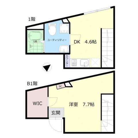 【コンフォーリア(Comforia)の間取り】