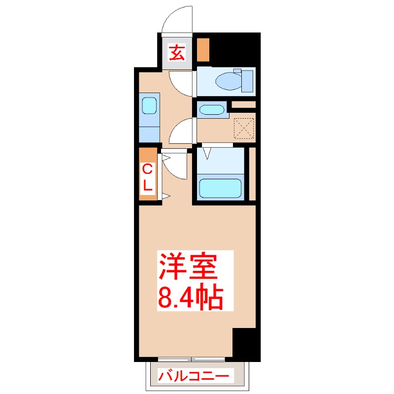 ルーカス武之橋の間取り