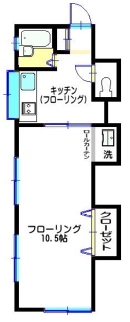 高砂荘の間取り