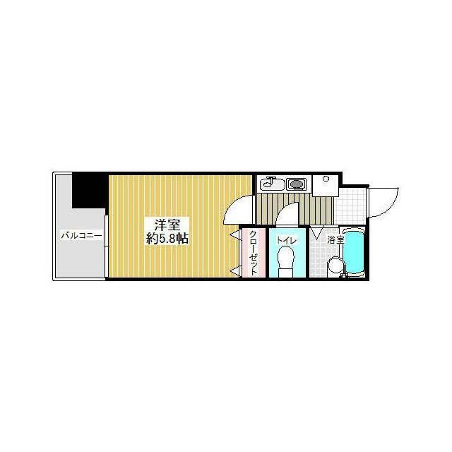 【コンフォートマンション仲町第二の間取り】