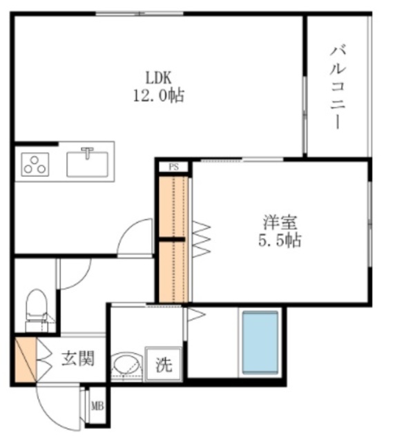 グランメゾンの間取り