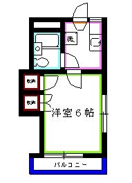 新座市栗原のアパートの間取り