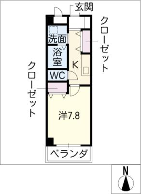 ヴィラパーク鶴舞の間取り