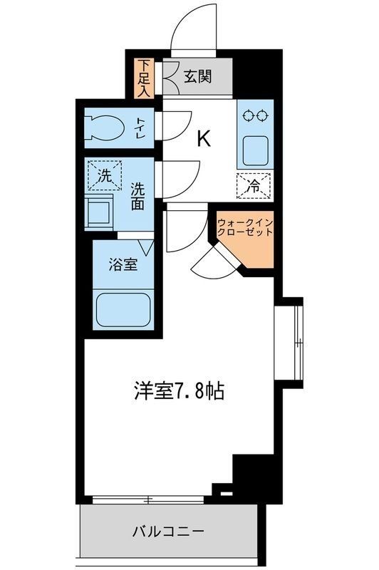 江東区住吉のマンションの間取り