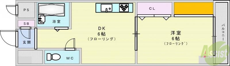 【第10関根マンションの間取り】