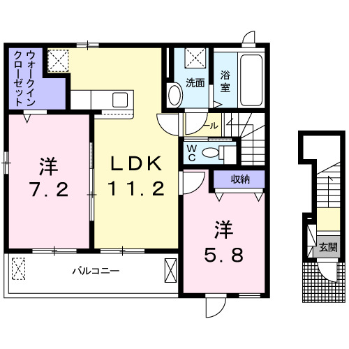 サンリットプレイスの間取り