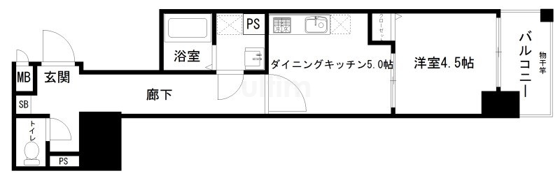 ベラジオ京都西大路IIの間取り