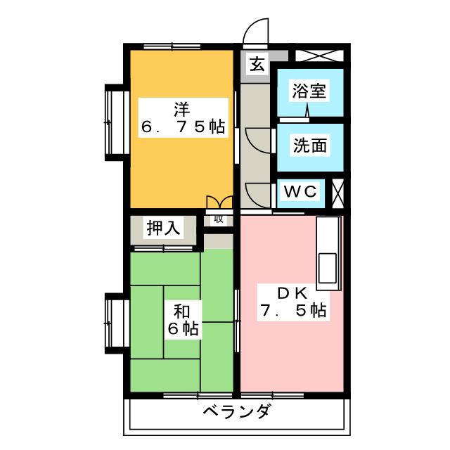 アイリスの間取り