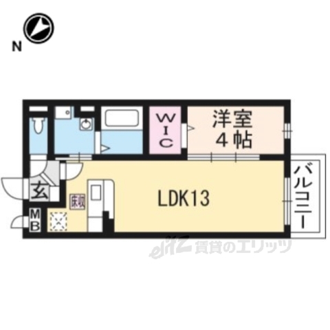 ボヌールエイメイの間取り