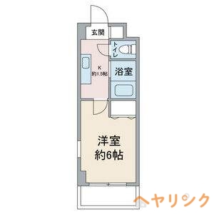 名古屋市名東区朝日が丘のマンションの間取り