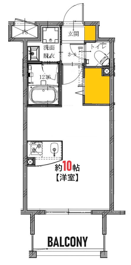 Der Glanz.Y２の間取り