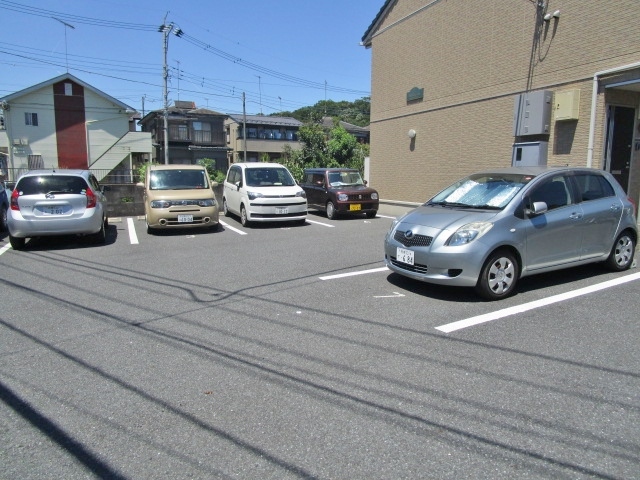 【ウィスタリア（上溝3122）の駐車場】