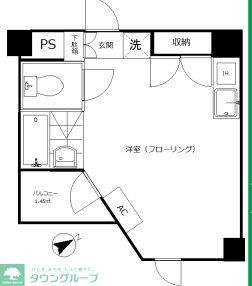 草加市住吉のマンションの間取り