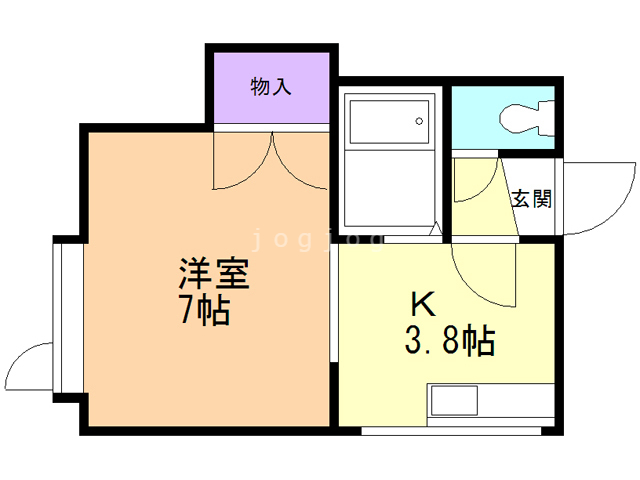 シャトリエ元町の間取り