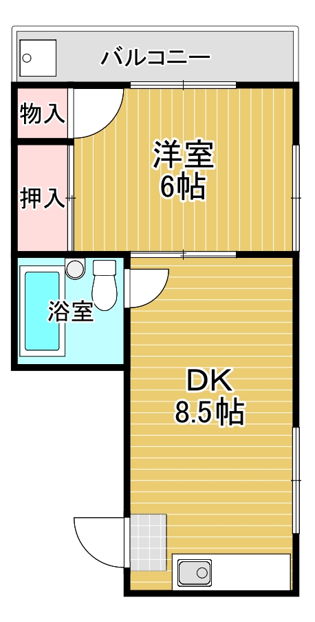 サンハイムの間取り