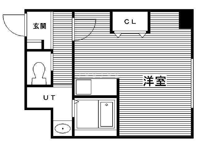 札幌市白石区北郷一条のマンションの間取り