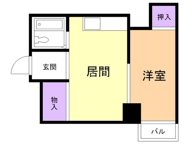 ラシアール２条通の間取り