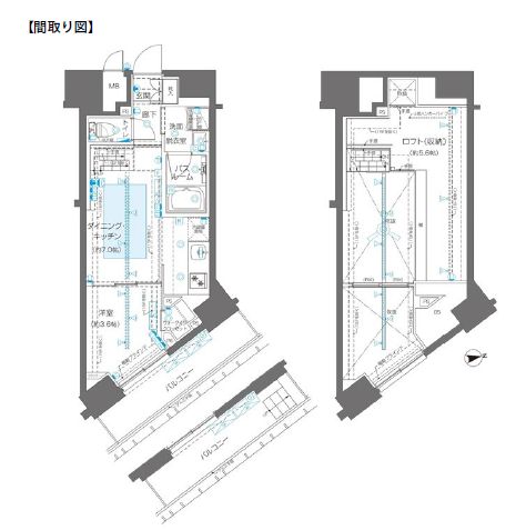 ZOOM新宿御苑前の間取り