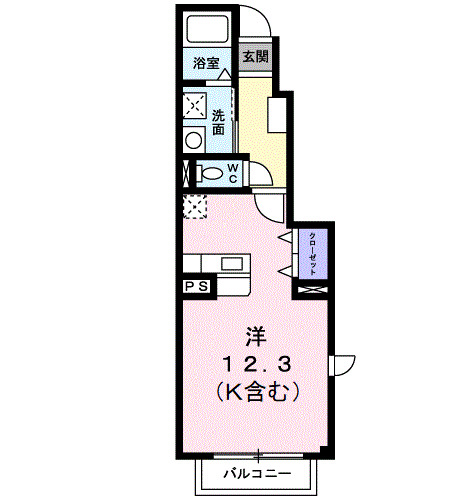 チアフルホームＡの間取り