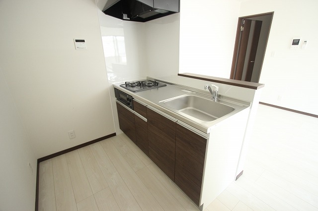 キッチン　同物件別号室のものです。