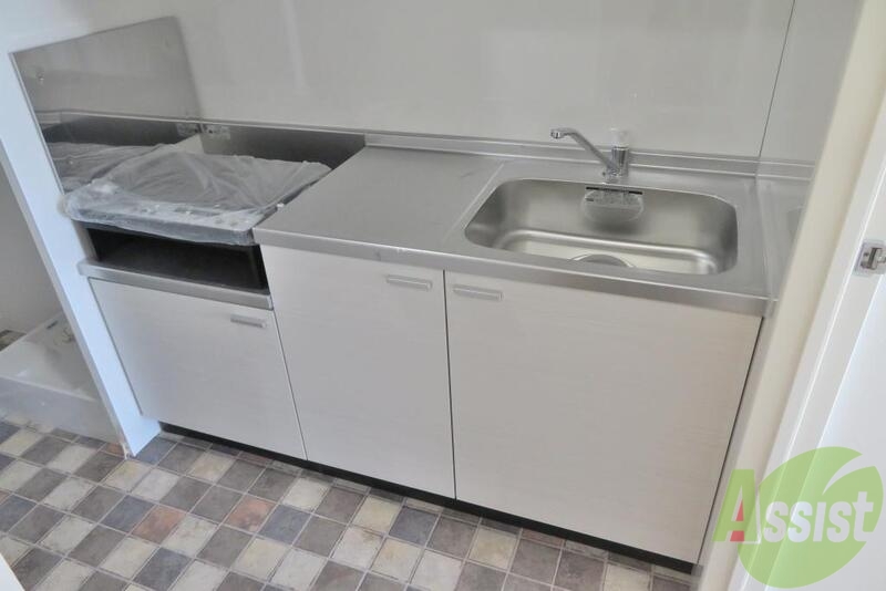 キッチン　キッチンはこちらです、使い易そうですね。