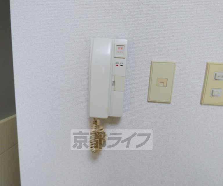 セキュリティ　来客安心です。